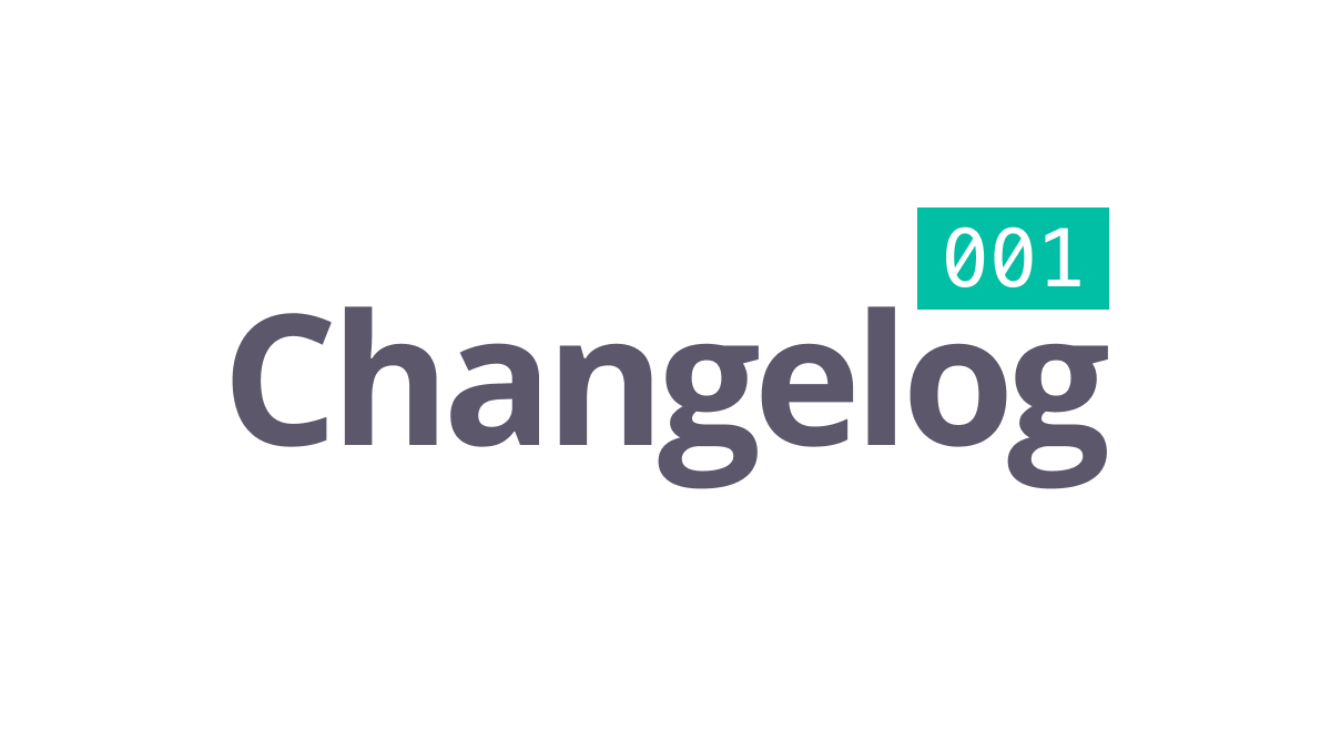 Cover art for the blog post: Changelog 01: optimizations, charts, gallery