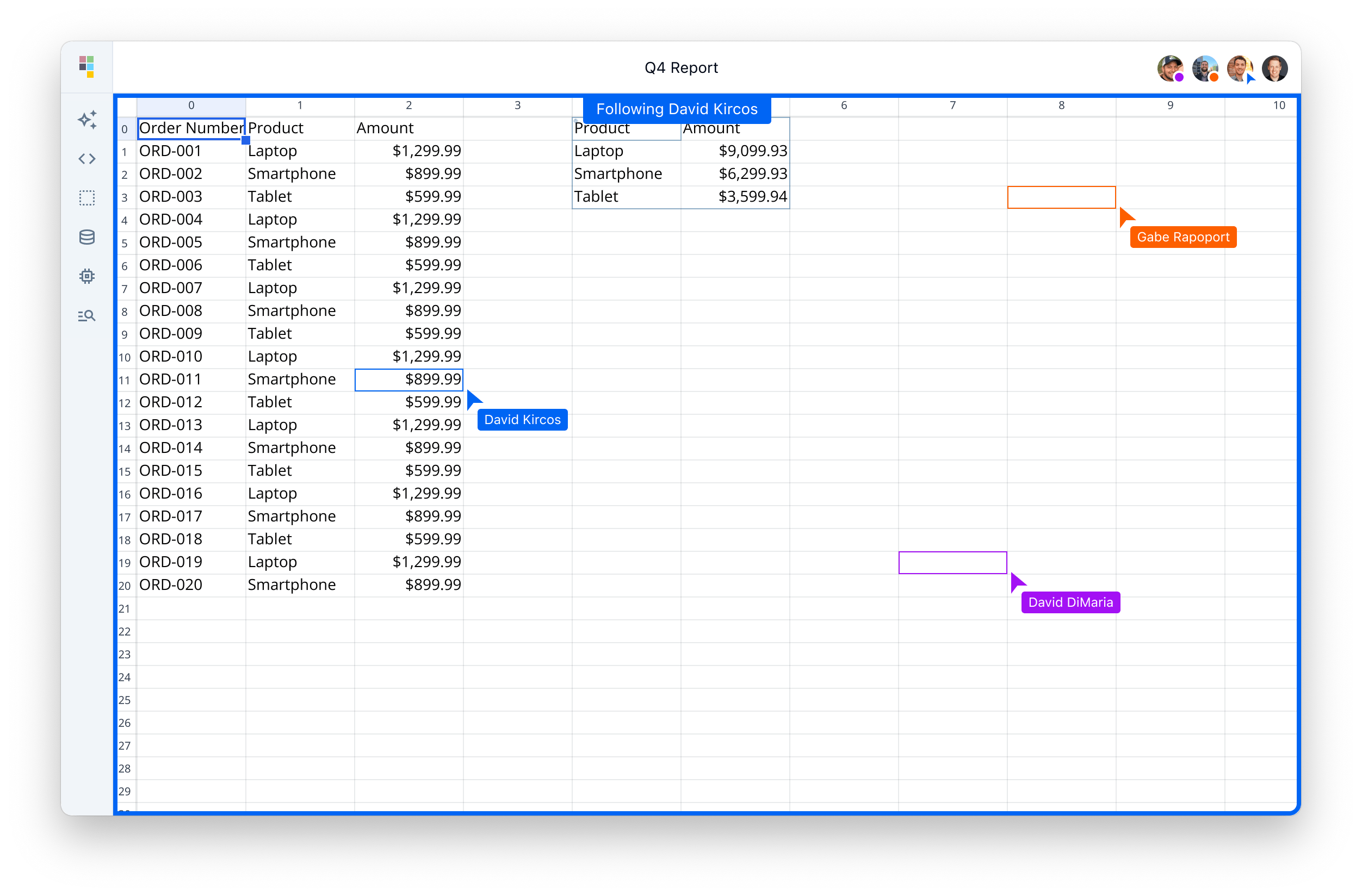 Screenshot of Quadratic